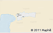 Classic Style 3D Map of Paikuse, single color outside