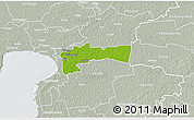 Physical 3D Map of Paikuse, lighten, semi-desaturated