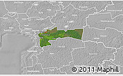 Satellite 3D Map of Paikuse, lighten, desaturated