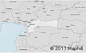 Silver Style 3D Map of Paikuse