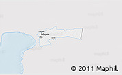 Silver Style 3D Map of Paikuse, single color outside