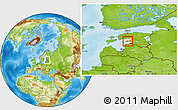 Physical Location Map of Paikuse, highlighted parent region, within the entire country