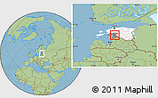 Savanna Style Location Map of Paikuse, highlighted country, highlighted parent region