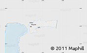 Silver Style Map of Paikuse, single color outside