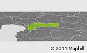 Physical Panoramic Map of Paikuse, desaturated