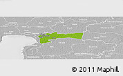 Physical Panoramic Map of Paikuse, lighten, desaturated