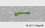 Satellite Panoramic Map of Paikuse, lighten, desaturated
