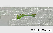 Satellite Panoramic Map of Paikuse, lighten, semi-desaturated