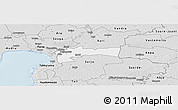 Silver Style Panoramic Map of Paikuse