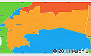 Political Simple Map of Paikuse