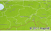 Physical 3D Map of Saarde