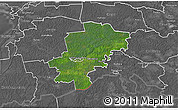 Satellite 3D Map of Saarde, desaturated