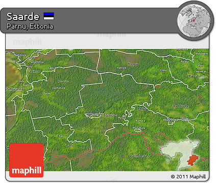 Satellite 3D Map of Saarde