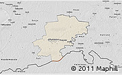 Shaded Relief 3D Map of Saarde, desaturated