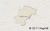 Shaded Relief 3D Map of Saarde, lighten