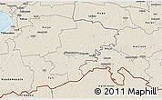 Shaded Relief 3D Map of Saarde