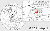 Blank Location Map of Saarde, highlighted country