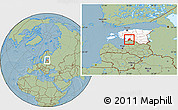 Savanna Style Location Map of Saarde, highlighted country, hill shading