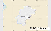 Classic Style Map of Saarde, single color outside