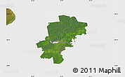 Satellite Map of Saarde, single color outside