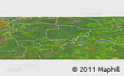 Satellite Panoramic Map of Saarde