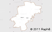 Classic Style Simple Map of Saarde, cropped outside