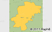 Savanna Style Simple Map of Saarde, cropped outside