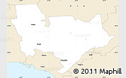 Classic Style Simple Map of Sauga