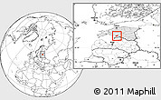 Blank Location Map of Surju, highlighted country