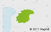 Physical Map of Surju, single color outside