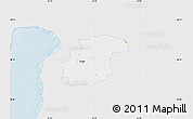 Silver Style Map of Surju, single color outside