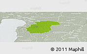 Physical Panoramic Map of Surju, lighten, semi-desaturated