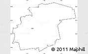 Blank Simple Map of Surju, cropped outside