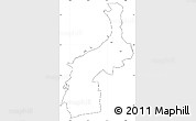 Blank Simple Map of Tahkuranna, cropped outside
