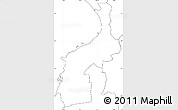 Blank Simple Map of Tahkuranna, no labels