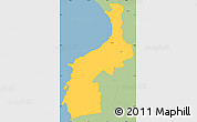 Savanna Style Simple Map of Tahkuranna