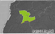 Physical 3D Map of Tali, darken, desaturated