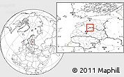 Blank Location Map of Tali