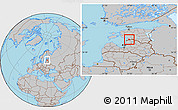 Gray Location Map of Tali