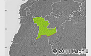 Physical Map of Tali, desaturated