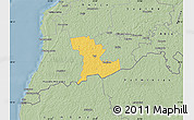 Savanna Style Map of Tali