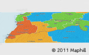 Political Panoramic Map of Tali