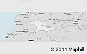 Silver Style Panoramic Map of Tali