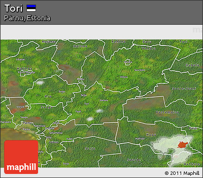 Satellite 3D Map of Tori