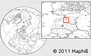 Blank Location Map of Vändra Linn