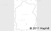 Blank Simple Map of Vändra Linn