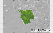 Satellite Map of Varbla, lighten, desaturated