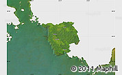 Satellite Map of Varbla, single color outside