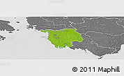 Physical Panoramic Map of Varbla, desaturated