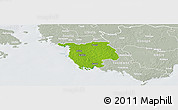 Physical Panoramic Map of Varbla, lighten, semi-desaturated